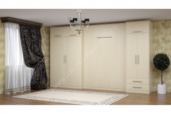 Комплект мебели со шкаф-кроватью трансформер Ратмир в Черновке - chernovka.mebel54.com | фото